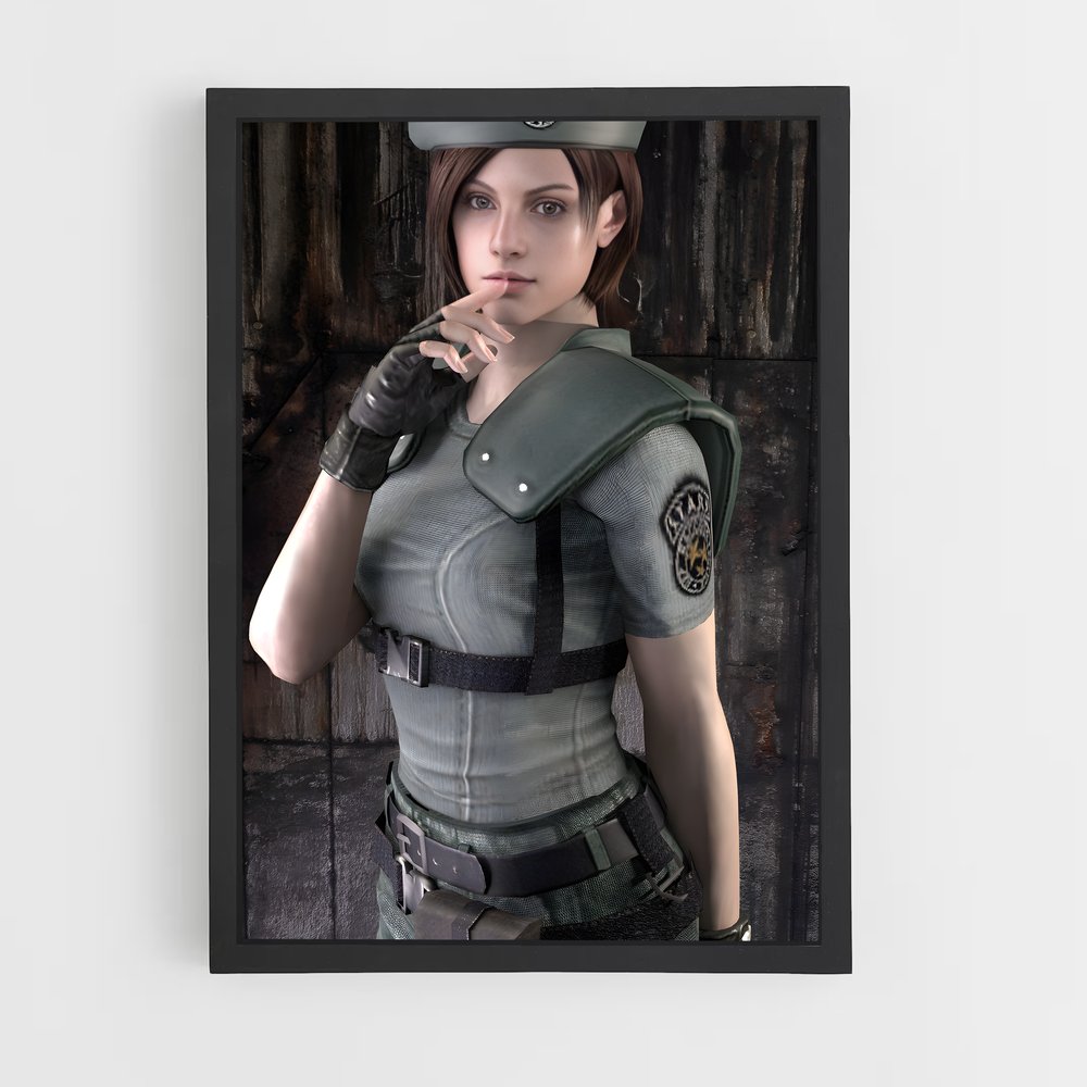 Poster Jill's Command – affiche Resident Evil (vue 2)